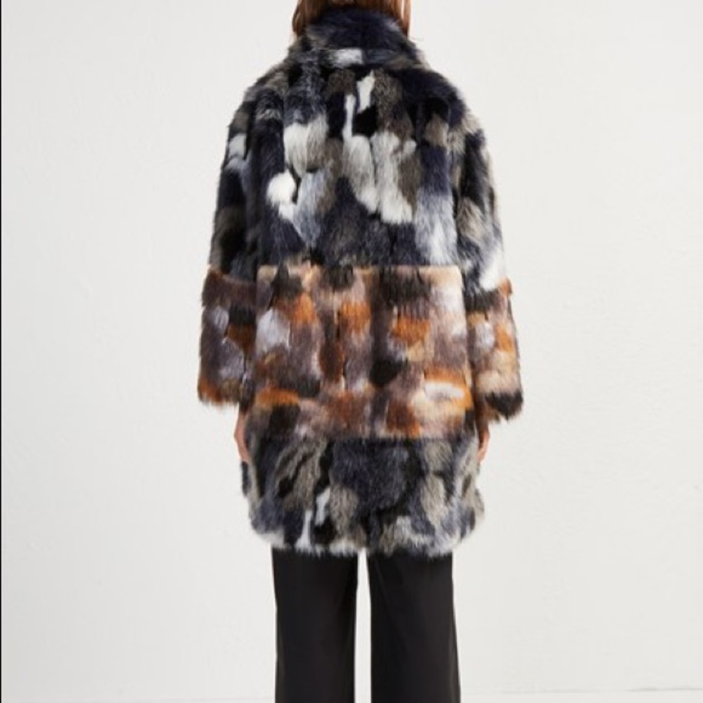 French Connection Faux Fur Coat